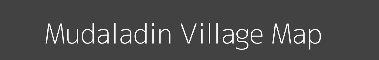 Map of Mudaladin Village in Uttar Pradesh Image