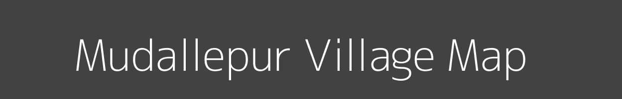 Map of Mudallepur Village in Uttar Pradesh Image