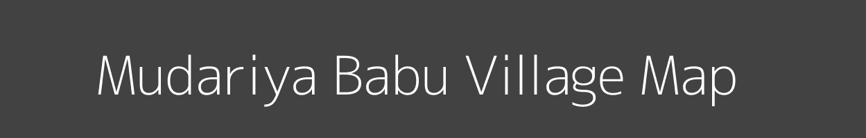 Map of Mudariya Babu Village in Uttar Pradesh Image