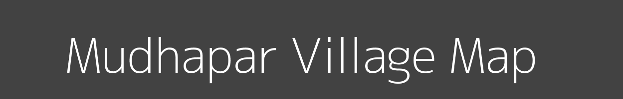 Map of Mudhapar Village in Madhya Pradesh Image