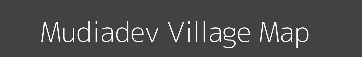 Map of Mudiadev Village in Madhya Pradesh Image