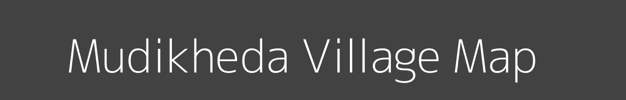 Map of Mudikheda Village in Madhya Pradesh Image