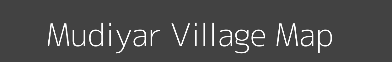 Map of Mudiyar Village in Uttar Pradesh Image