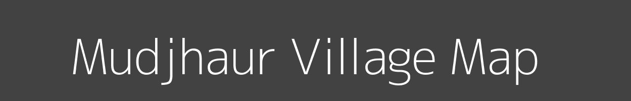 Map of Mudjhaur Village in Madhya Pradesh Image