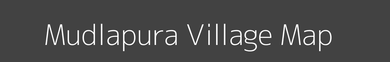 Map of Mudlapura Village in Karnataka Image