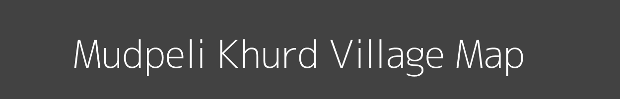 Map of Mudpeli Khurd Village in Madhya Pradesh Image