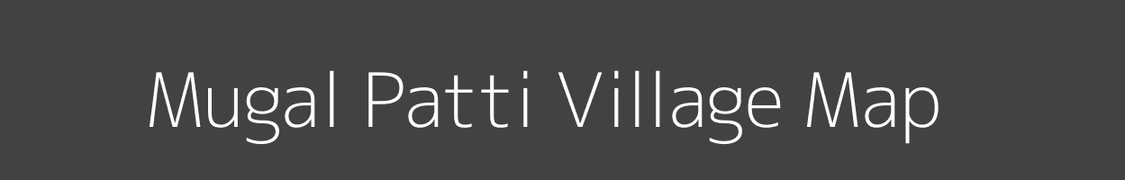 Map of Mugal Patti Village in Uttar Pradesh Image