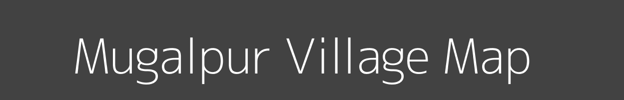 Map of Mugalpur Village in Uttar Pradesh Image