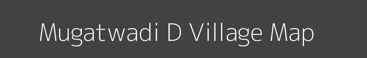 Map of Mugatwadi D Village in Maharashtra Image