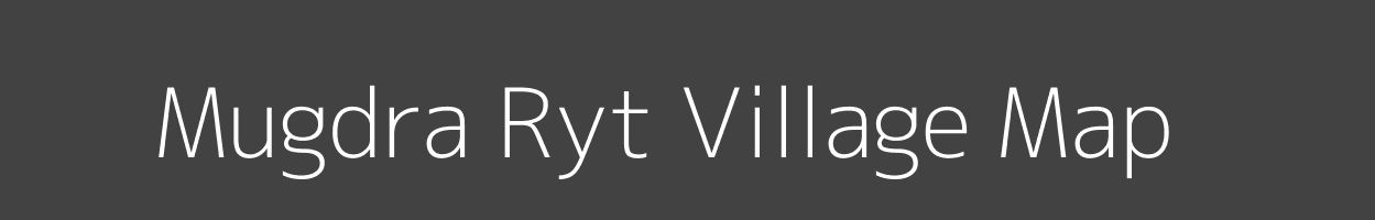 Map of Mugdra Ryt Village in Madhya Pradesh Image