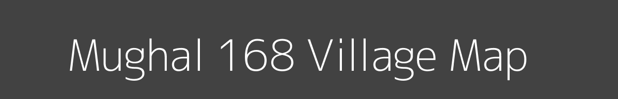 Map of Mughal 168 Village in Punjab Image