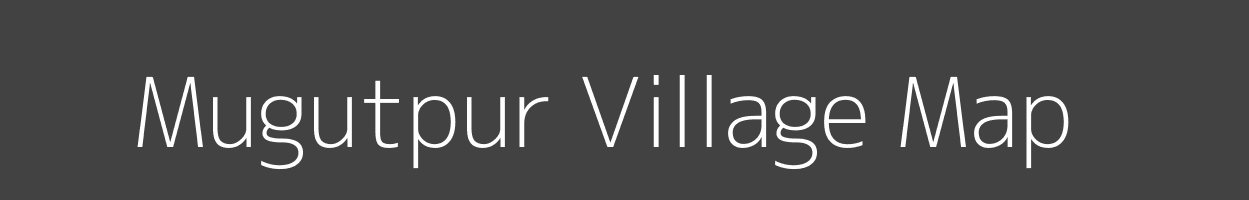 Map of Mugutpur Village in Maharashtra Image