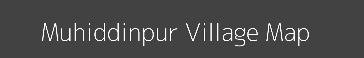 Map of Muhiddinpur Village in Uttar Pradesh Image