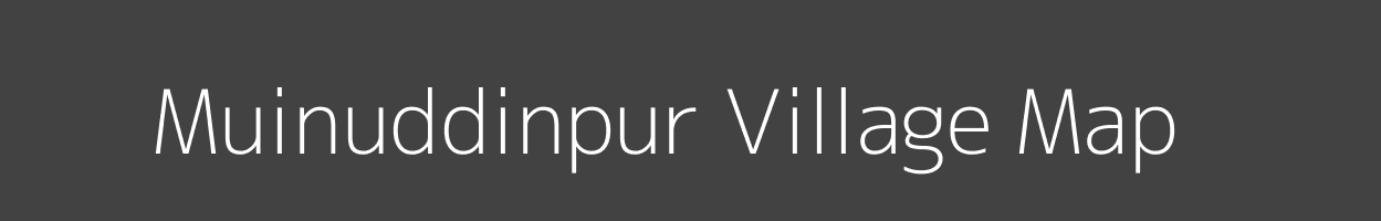 Map of Muinuddinpur Village in Uttar Pradesh Image