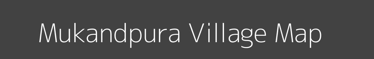 Map of Mukandpura Village in Rajasthan Image