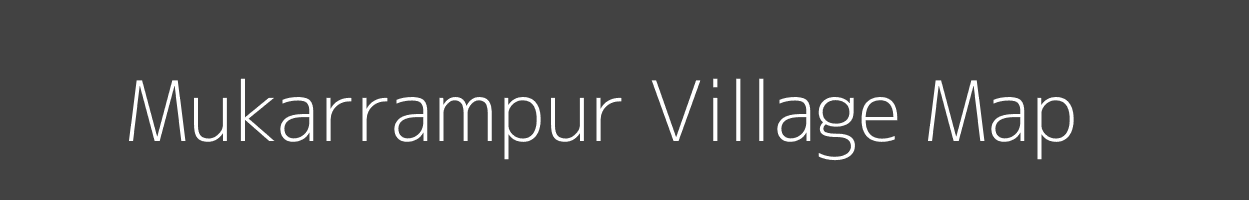 Map of Mukarrampur Village in Uttar Pradesh Image