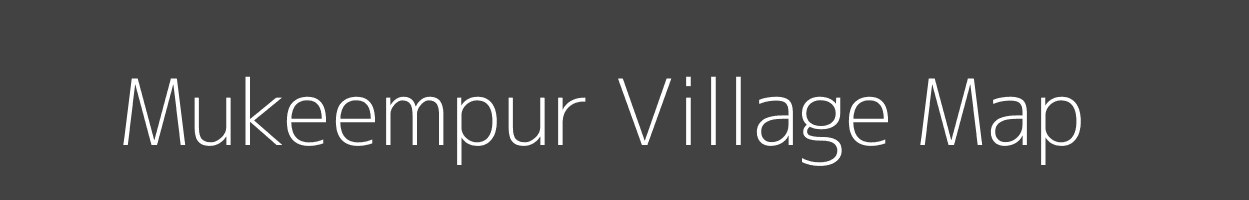 Map of Mukeempur Village in Uttar Pradesh Image