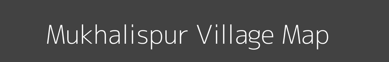 Map of Mukhalispur Village in Uttar Pradesh Image