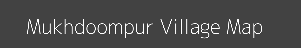 Map of Mukhdoompur Village in Uttar Pradesh Image