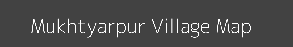 Map of Mukhtyarpur Village in Madhya Pradesh Image