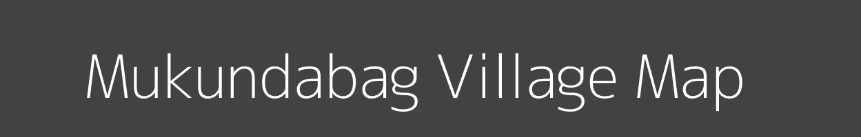 Map of Mukundabag Village in West Bengal Image