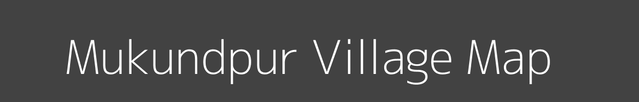 Map of Mukundpur Village in Uttar Pradesh Image