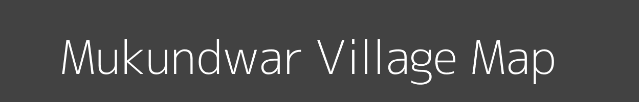 Map of Mukundwar Village in Uttar Pradesh Image