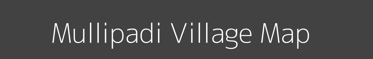 Map of Mullipadi Village in Tamil Nadu Image