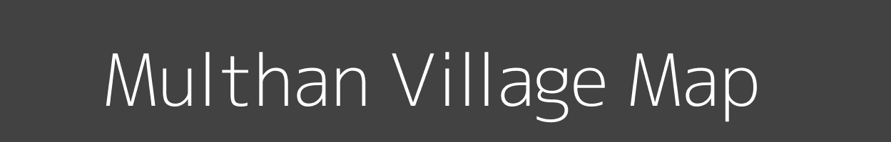 Map of Multhan Village in Madhya Pradesh Image