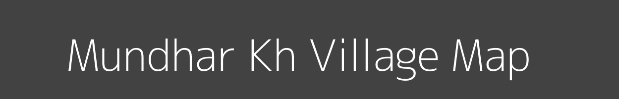 Map of Mundhar Kh Village in Maharashtra Image