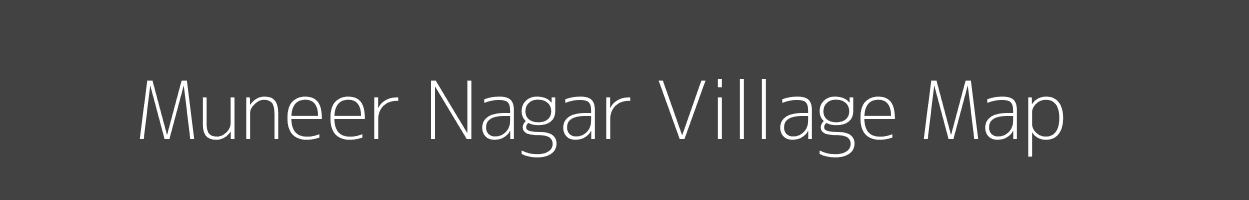 Map of Muneer Nagar Village in Uttar Pradesh Image