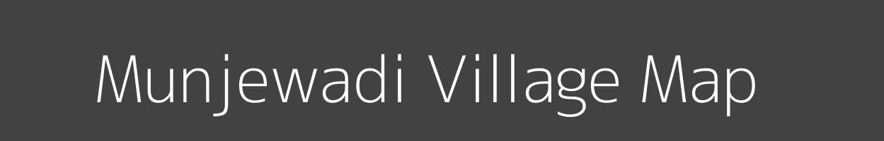 Map of Munjewadi Village in Maharashtra Image