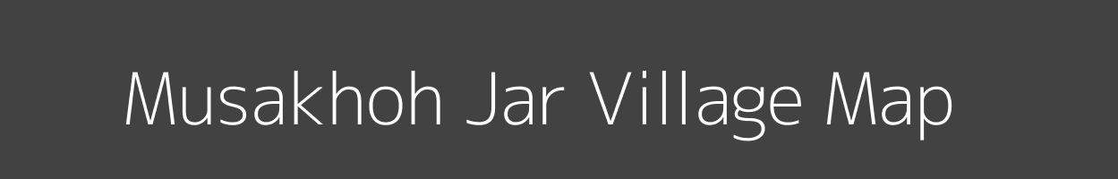 Map of Musakhoh Jar Village in Madhya Pradesh Image