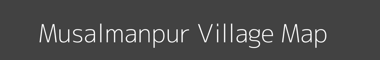 Map of Musalmanpur Village in Uttar Pradesh Image