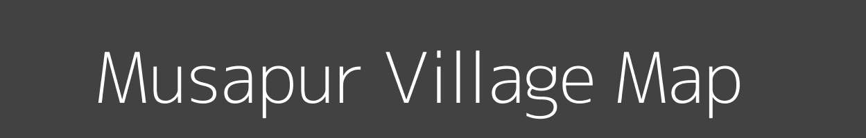 Map of Musapur Village in Uttar Pradesh Image