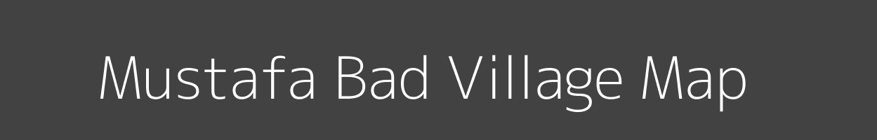 Map of Mustafa Bad Village in Uttar Pradesh Image