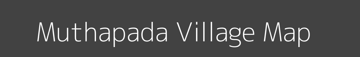 Map of Muthapada Village in Odisha Image