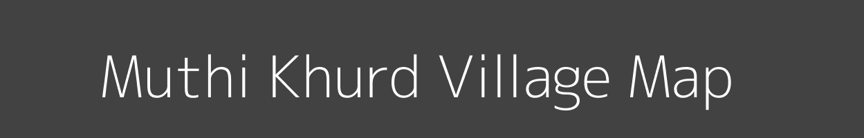 Map of Muthi Khurd Village in Jammu and Kashmir Image