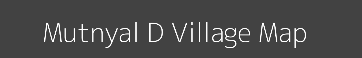 Map of Mutnyal D Village in Maharashtra Image