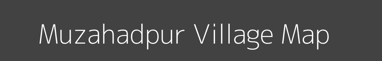 Map of Muzahadpur Village in Uttar Pradesh Image