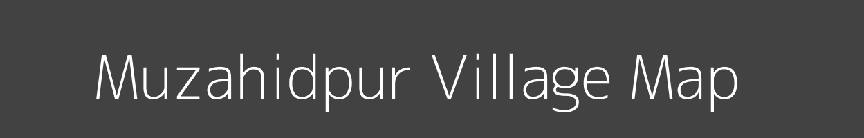Map of Muzahidpur Village in Uttar Pradesh Image