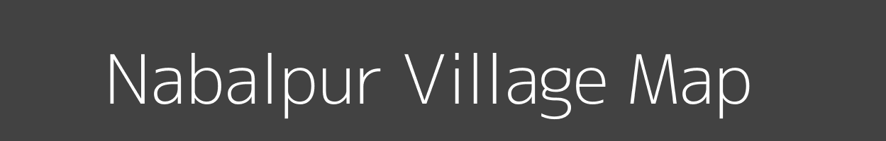 Map of Nabalpur Village in Madhya Pradesh Image