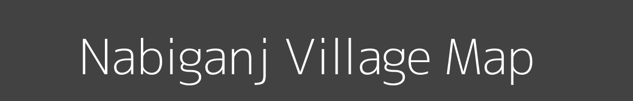 Map of Nabiganj Village in Uttar Pradesh Image