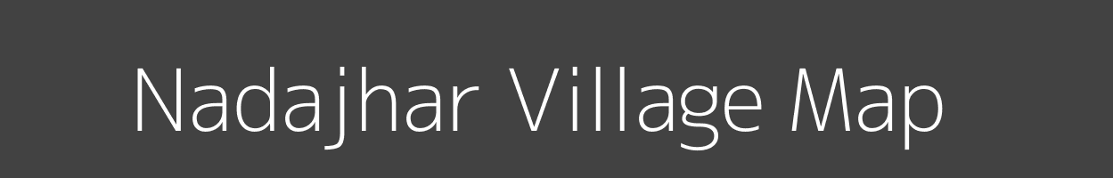 Map of Nadajhar Village in Madhya Pradesh Image