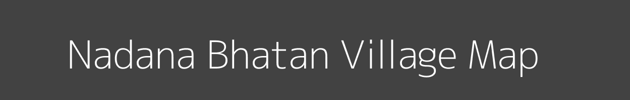 Map of Nadana Bhatan Village in Rajasthan Image