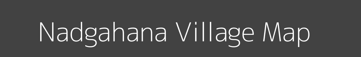 Map of Nadgahana Village in Uttar Pradesh Image