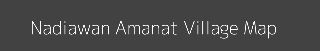 Map of Nadiawan Amanat Village in Bihar Image