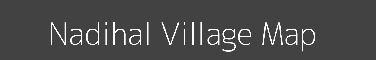 Map of Nadihal Village in Karnataka Image
