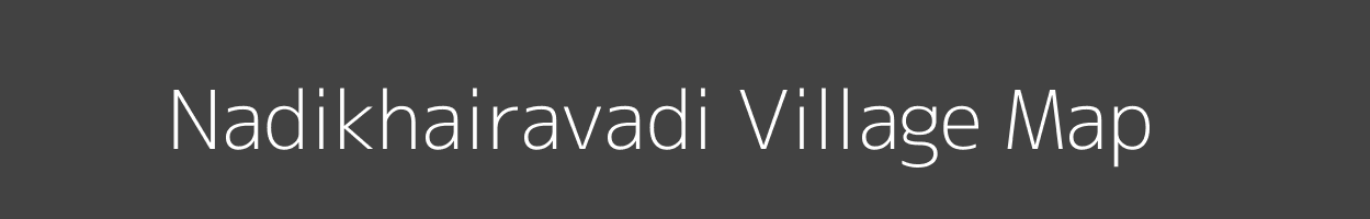 Map of Nadikhairavadi Village in Andhra Pradesh Image