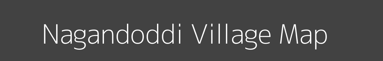 Map of Nagandoddi Village in Karnataka Image
